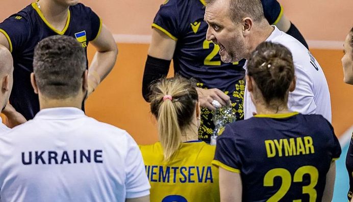 Сборная Украины одержала вторую победу в волейбольной Евролиге