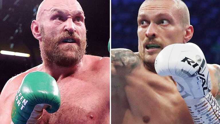 Фьюри и Усик / фото из открытых источников Фьюри и Усик / фото из открытых источников