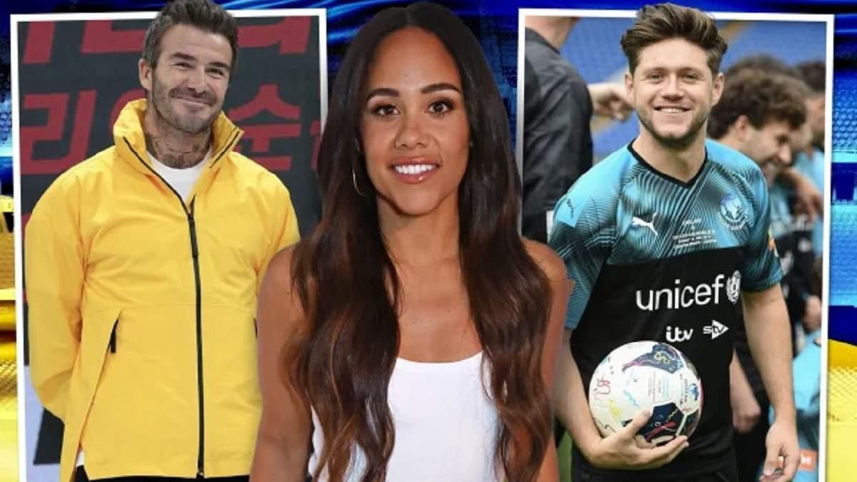 Девід Бекхем, Алекс Скотт і Найл Хоран / фотоколаж The Sun