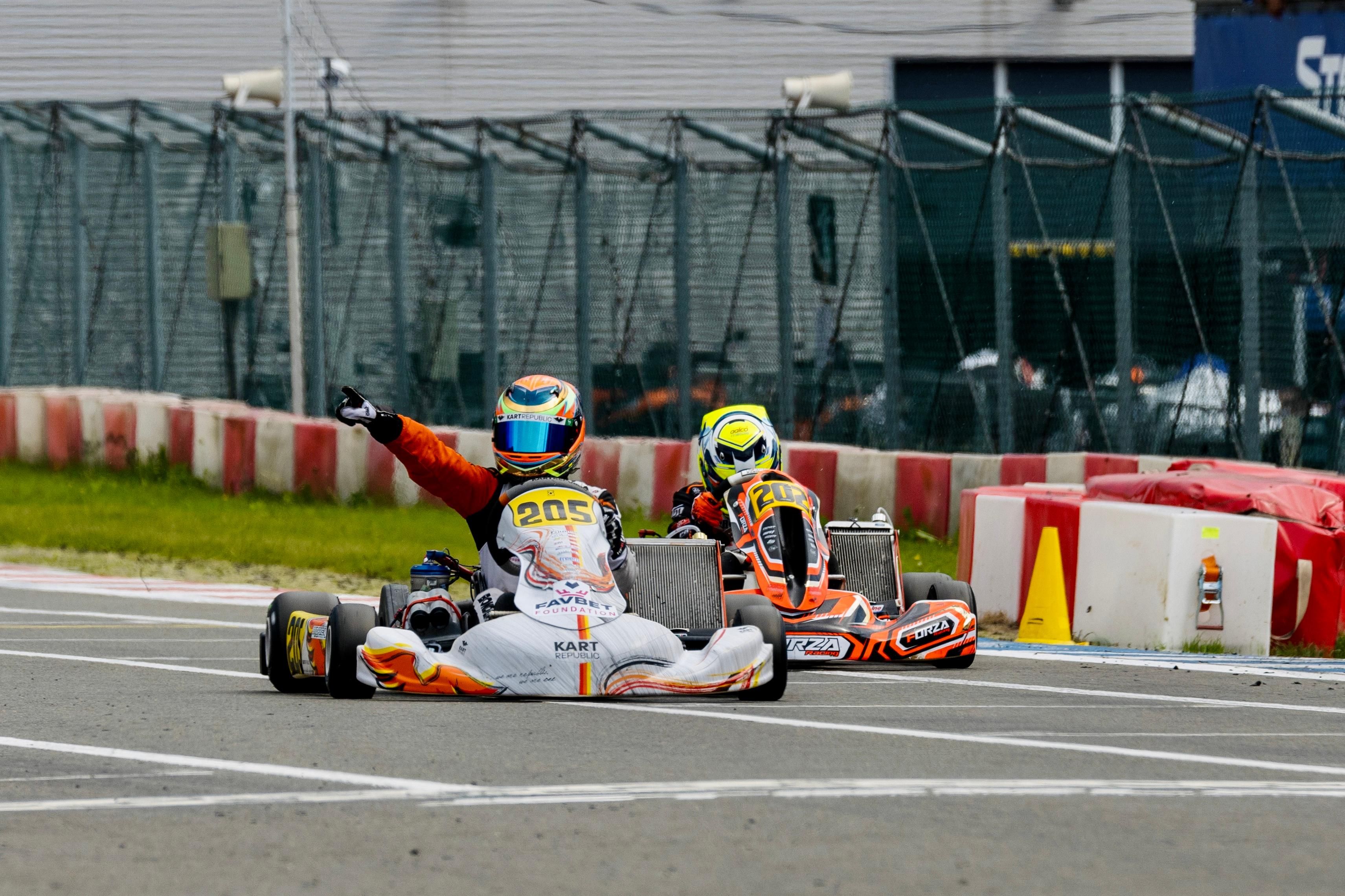 Український картингіст став абсолютним переможцем другого етапу ЧЄ