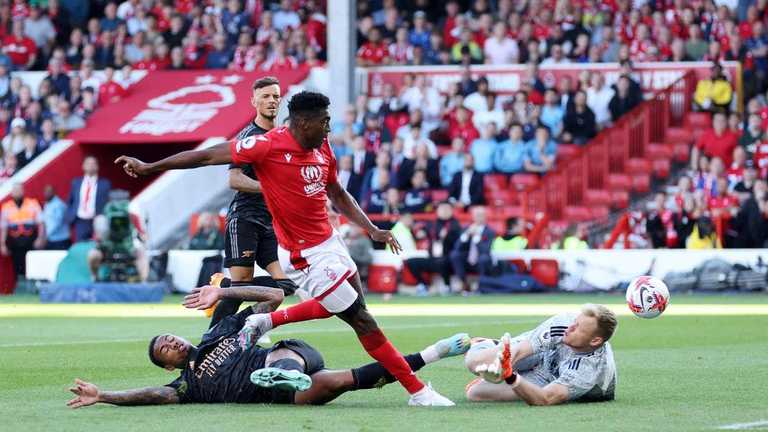 Ноттінгем проти Арсенала / фото AFP Ноттінгем проти Арсенала / фото AFP