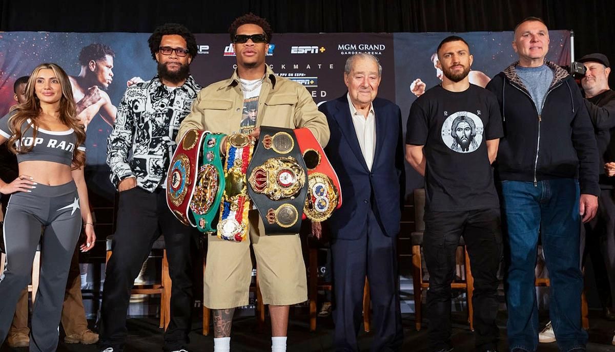 Хейні та Ломаченко / фото Top Rank