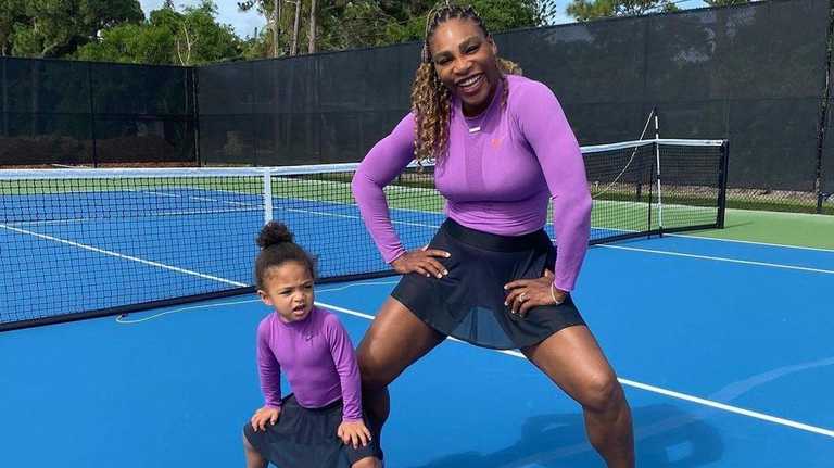 Серена Уильямс с дочерью / фото Instagram Серена Уильямс с дочерью / фото Instagram