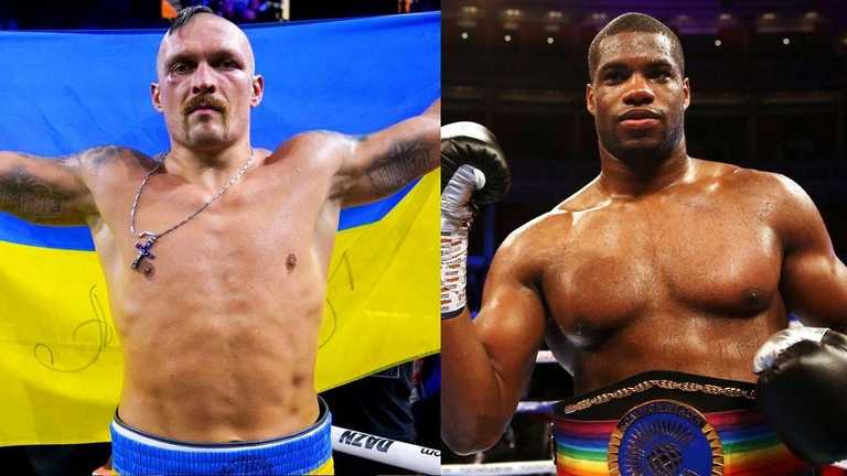 Усик и Дюбуа / Коллаж talkSport Усик и Дюбуа / Коллаж talkSport