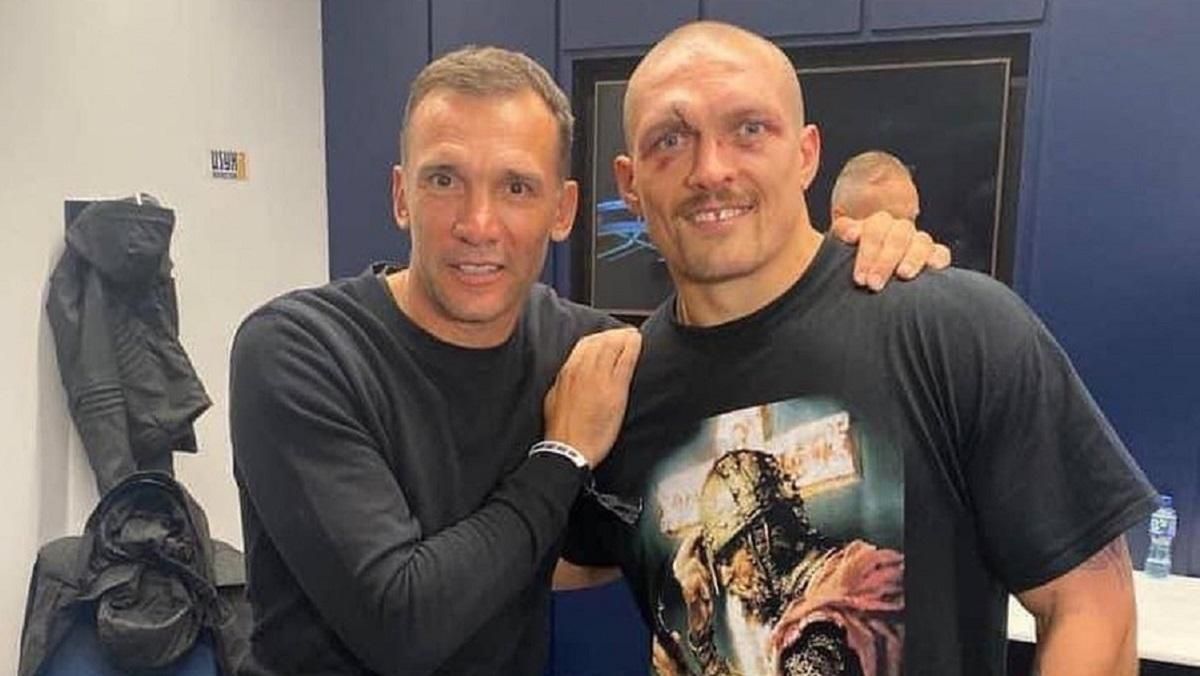 Шевченко і Усик / Фото з Instagram