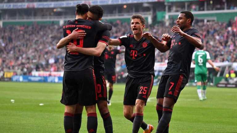 Бавария победила Вердер / фото AFP