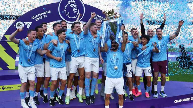 Манчестер Сити в третий раз выиграл титул АПЛ / фото EPL