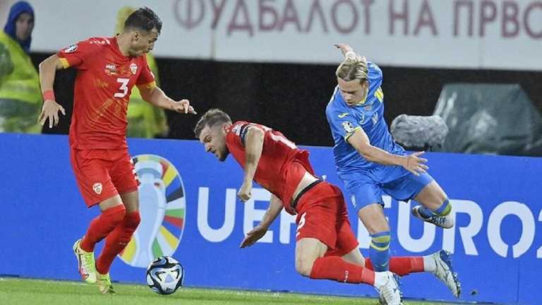 Северная Македония – Украина – 2:3 – видео голов и обзор матча отбора на Евро-2024 / Фото Павла Кубанова Северная Македония – Украина – 2:3 – видео голов и обзор матча отбора на Евро-2024 / Фото Павла Кубанова