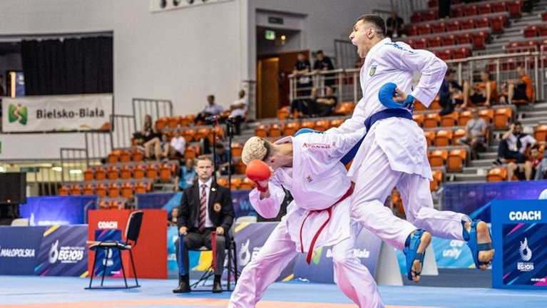 Українські каратисти виграли дві нагороди на Європейських іграх Українські каратисти виграли дві нагороди на Європейських іграх