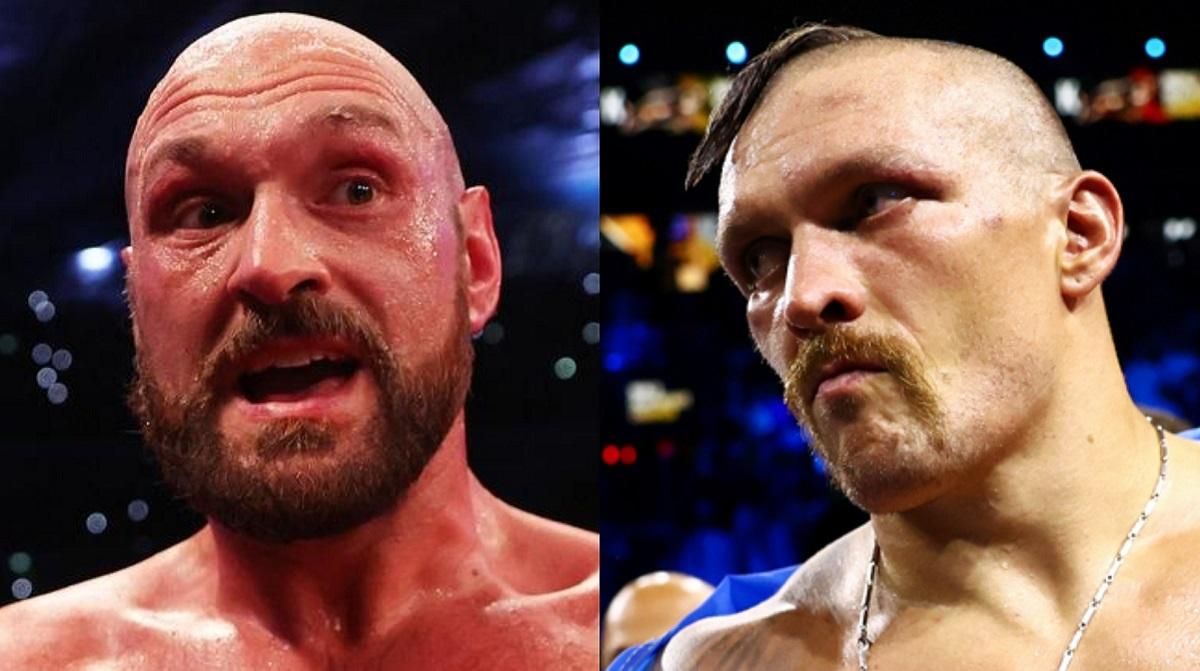 Фьюри и Усик / Коллаж Marca Фьюри и Усик / Коллаж Marca