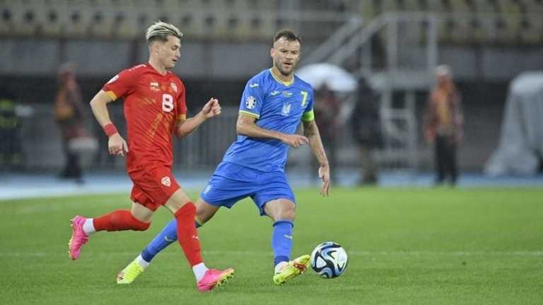 Матч збірної України проти Північної Македонії / УАФ Матч збірної України проти Північної Македонії / УАФ