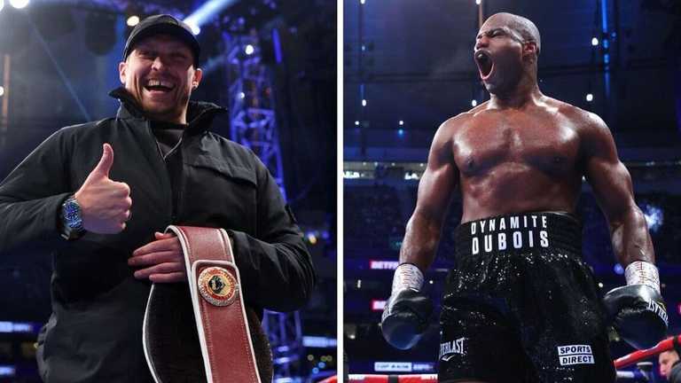 Усик и Дюбуа / Коллаж Daily Express Усик и Дюбуа / Коллаж Daily Express