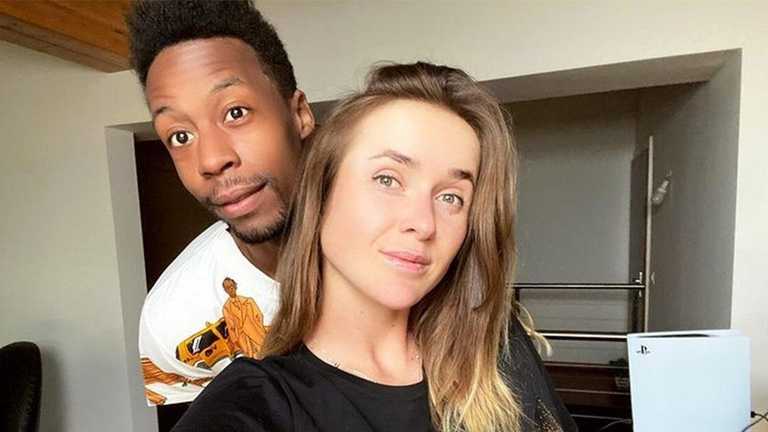 Гаэль Монфис и Элина Свитолина / Фото из соцсетей Гаэль Монфис и Элина Свитолина / Фото из соцсетей