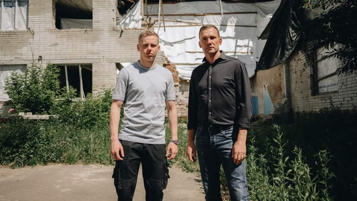 Андрій Шевченко та Олександр Зінченко / Фото United 24