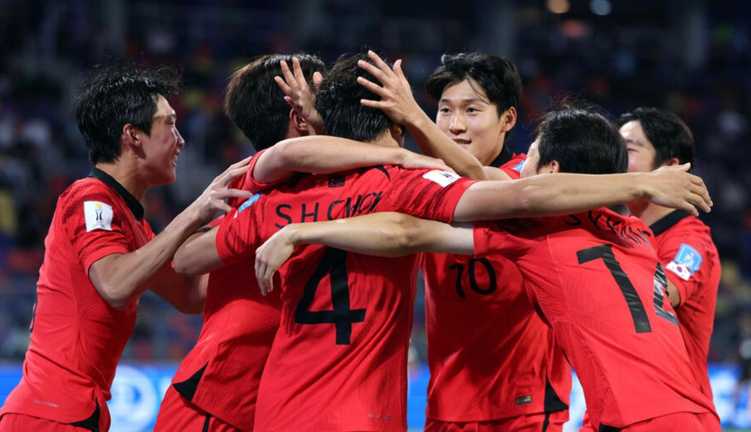 Збірна Південної Кореї / фото YNA Збірна Південної Кореї / фото YNA