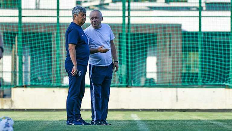 Луческу и Суркис / фото Динамо Луческу и Суркис / фото Динамо