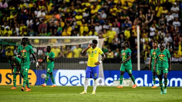 Бразилия уступила Сенегалу / фото AFP