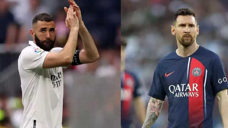 Бензема і Мессі / Колаж Goal.com Бензема і Мессі / Колаж Goal.com
