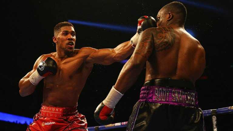 Энтони Джошуа – Диллиан Уайт / Фото DAZN Энтони Джошуа – Диллиан Уайт / Фото DAZN