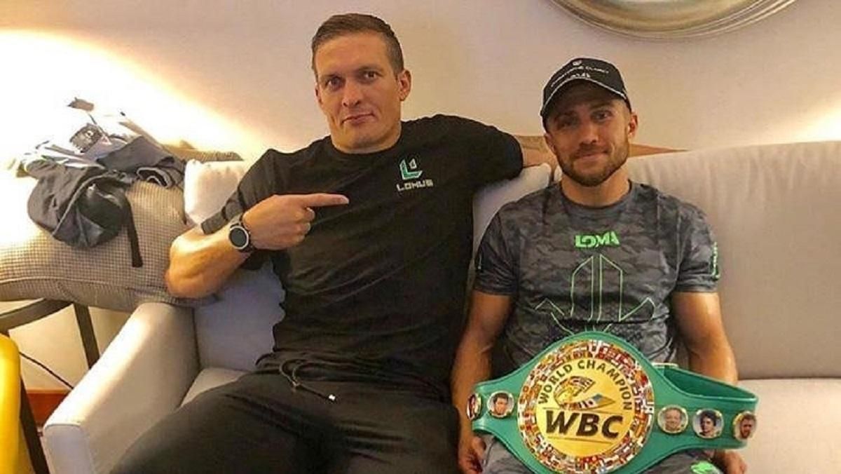 Усик та Ломаченко / Фото Instagram