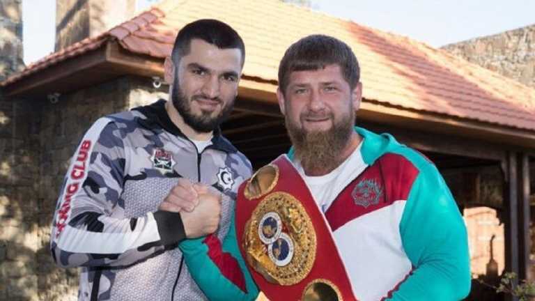 Артур Бетербієв з Кадировим / Фото з відкритих джерел Артур Бетербієв з Кадировим / Фото з відкритих джерел