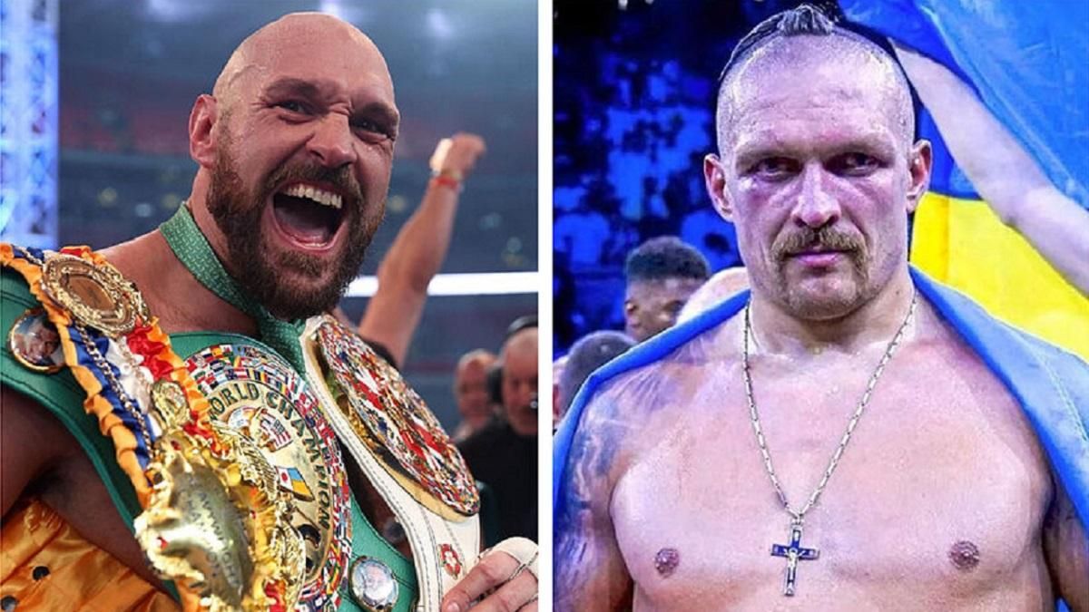 Усик – Фьюри / Коллаж Marca Усик – Фьюри / Коллаж Marca