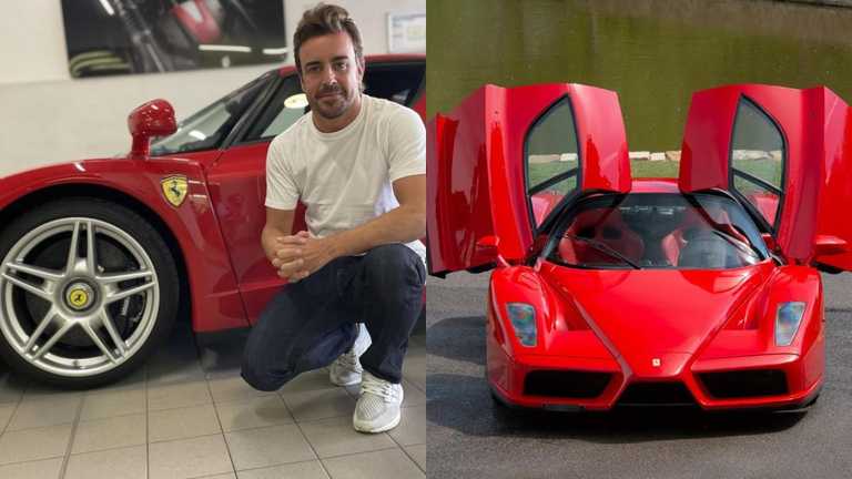 Фернандо Алонсо з суперкаром / фото з відкритих джерел Фернандо Алонсо з суперкаром / фото з відкритих джерел