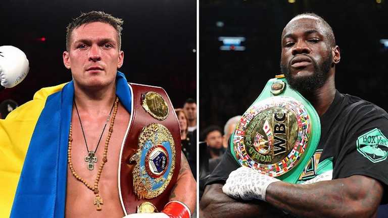 Усик та Вайлдер / фотоколаж TheSun Усик та Вайлдер / фотоколаж TheSun