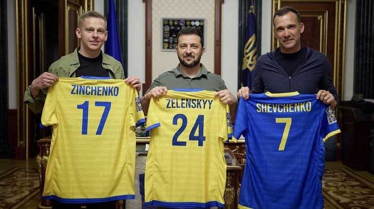 Зинченко, Зеленский и Шевченко / Фото из соцсетей Зинченко, Зеленский и Шевченко / Фото из соцсетей