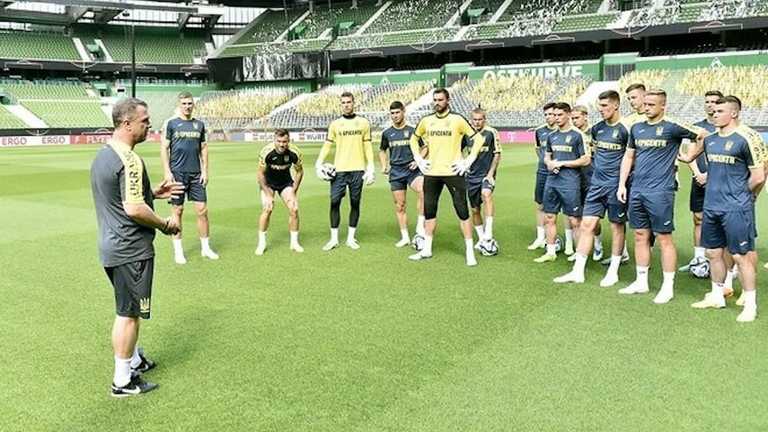 Збірна України готується до гри з Німеччиною / фото УАФ Збірна України готується до гри з Німеччиною / фото УАФ