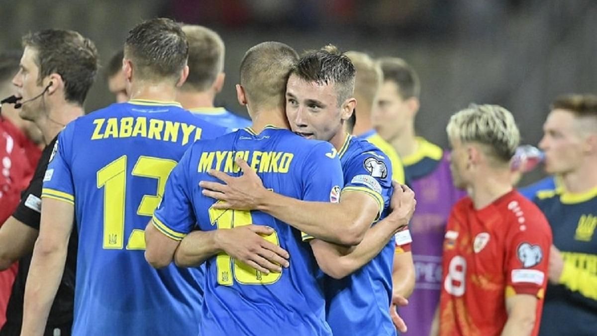 Северная Македония – Украина / Фото Павла Кубанова