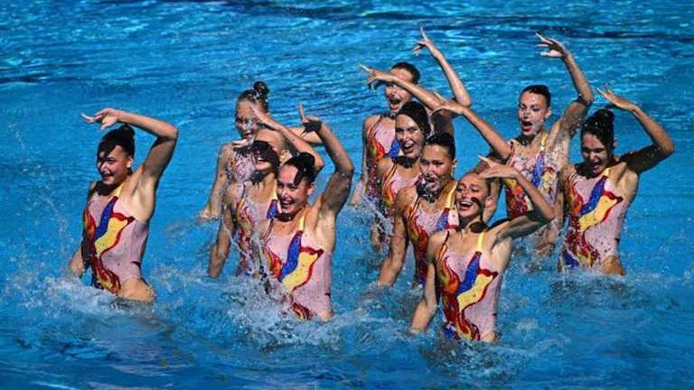 Сборная Украины по артистическому плаванию / фото из соцсетей