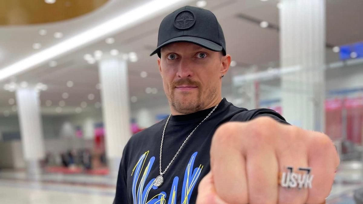 Олександр Усик / Фото з соцмереж