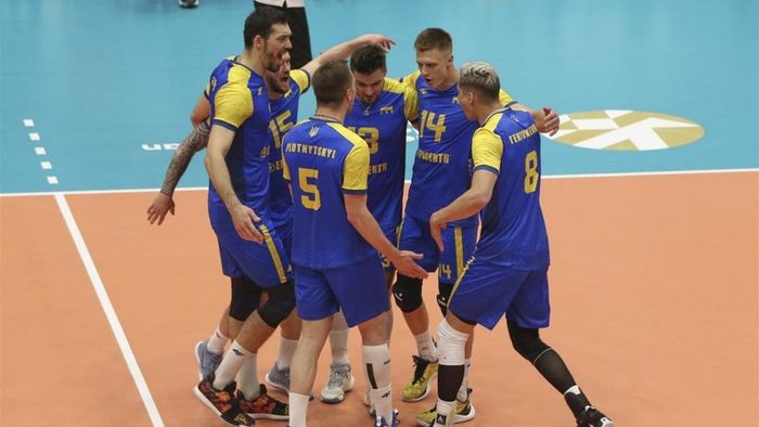 Сборная Украины уничтожила Хорватию и досрочно вышла в финал четырех Золотой Евролиги по волейболу