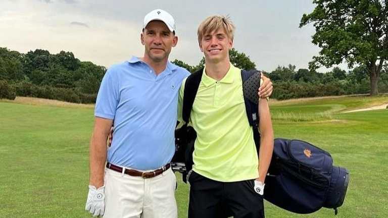 Андрій та Крістіан Шевченки / Фото з соцмереж Андрій та Крістіан Шевченки / Фото з соцмереж