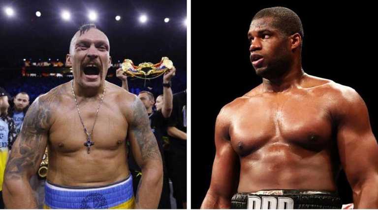 Александр Усик и Даниэль Дюбуа / фото из открытых источников