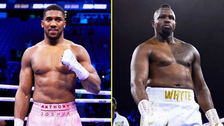 Ентоні Джошуа та Ділліан Вайт / фото з відкритих джерел Ентоні Джошуа та Ділліан Вайт / фото з відкритих джерел