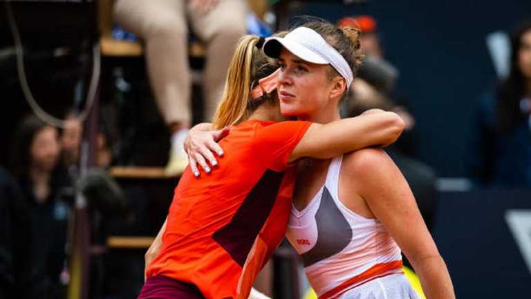 Еліна Світоліна та Леся Цуренко / Фото Twitter Еліна Світоліна та Леся Цуренко / Фото Twitter