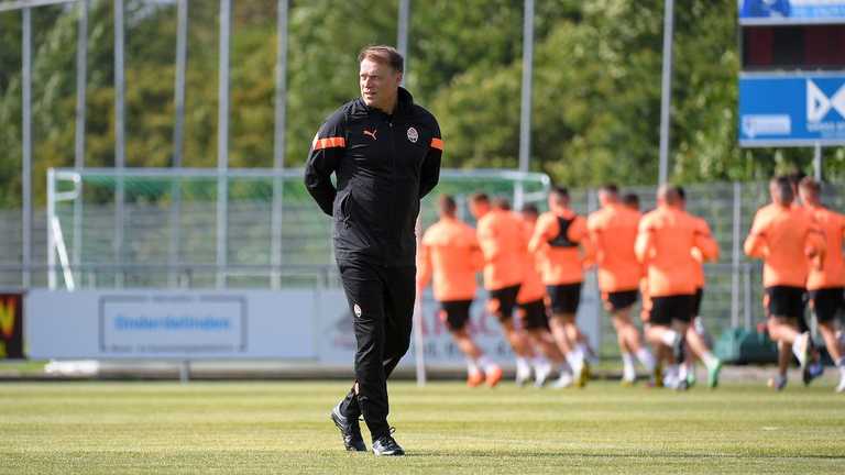 Патрік ван Леувен на тренуванні з Шахтарем / Фото ФК Шахтар Патрік ван Леувен на тренуванні з Шахтарем / Фото ФК Шахтар