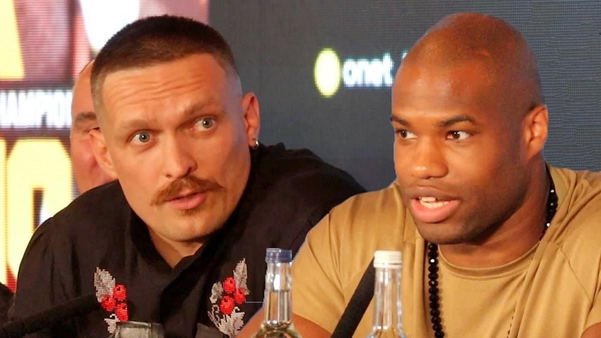 Усик і Дюбуа / Фото Queensberry Promotion