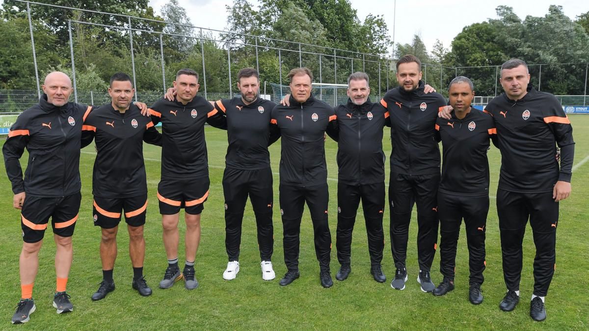 Тренерський штаб Шахтаря / фото ФК Шахтар