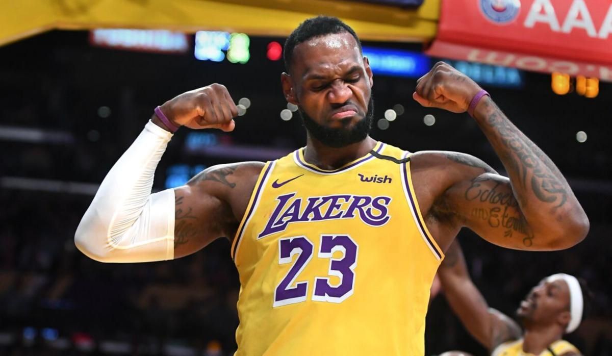 Леброн Джеймс / фото Los Angeles Times