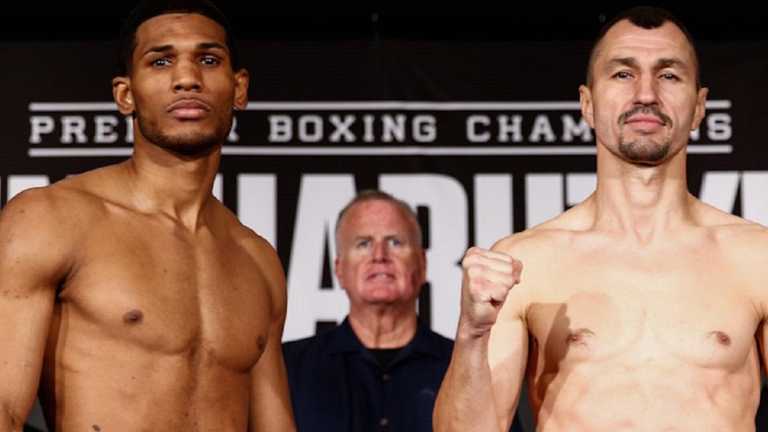 Родригес и Постол / Фото BoxingScene Родригес и Постол / Фото BoxingScene