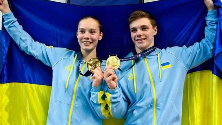 Сборная Украины по прыжкам в воду / Фото: НОК Украины Сборная Украины по прыжкам в воду / Фото: НОК Украины