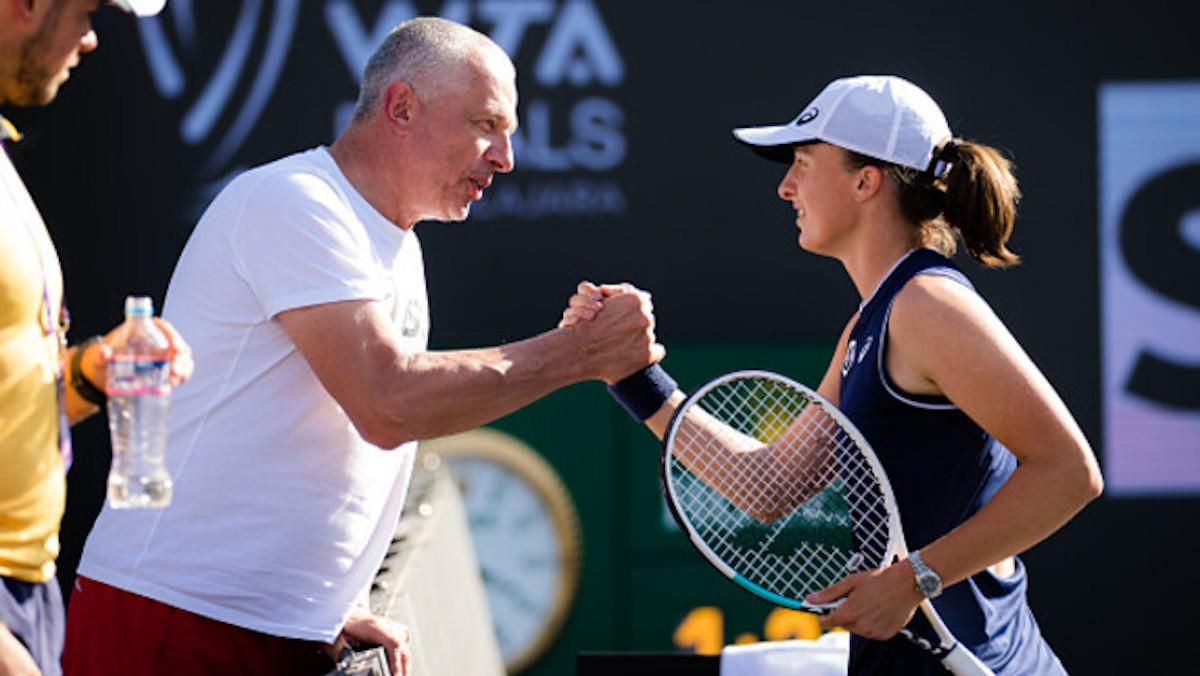 Томаш и Ига Свентек / фото из соцсетей