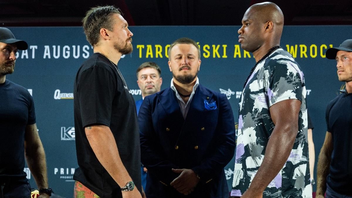 Усик і Дюбуа / Фото BT