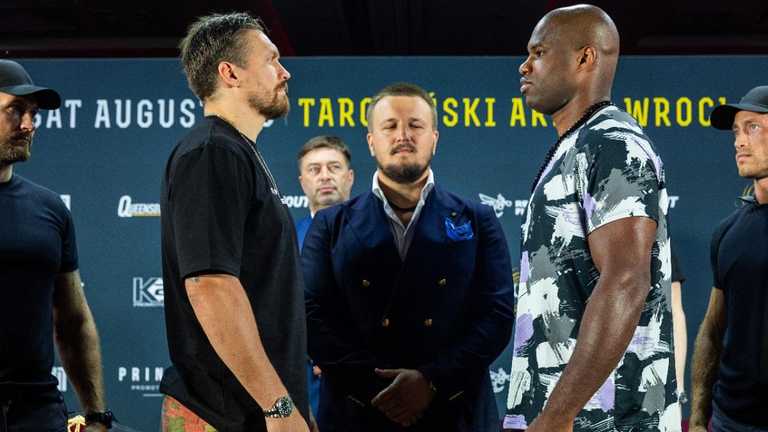 Усик і Дюбуа / Фото BT Усик і Дюбуа / Фото BT