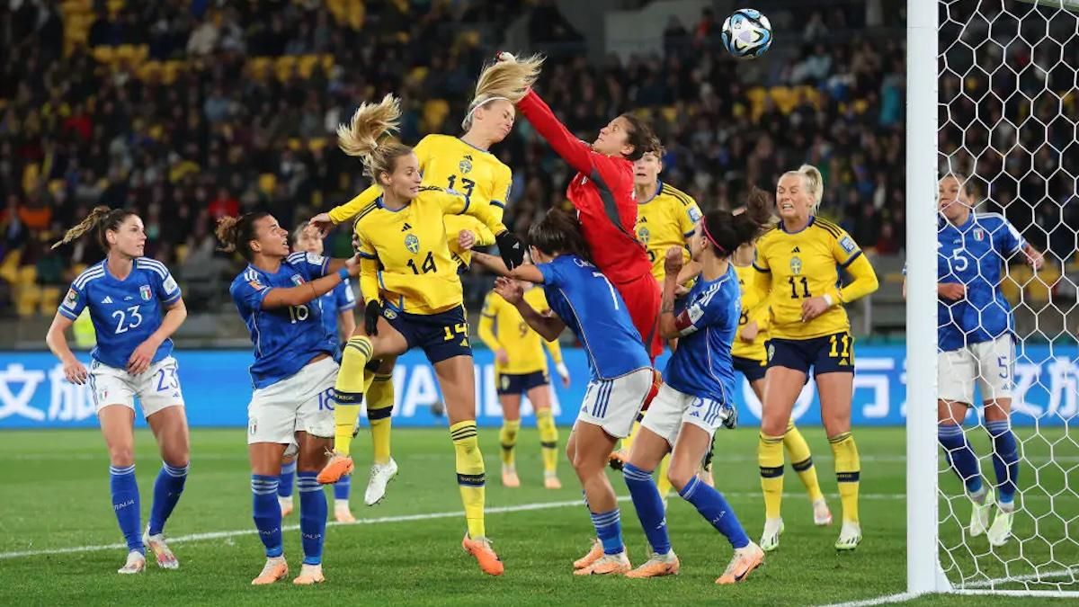 Швеция – Италия – 5:0 / фото из соцсетей