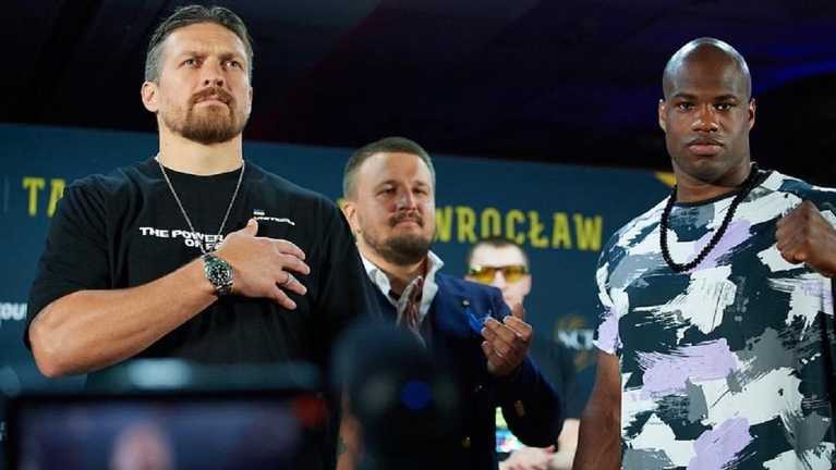 Александр Усик – Даниель Дюбуа / Фото Piotr Duszczyk/boxingphotos.pl