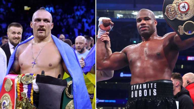 Усик та Дюбуа / колаж Спорт 24 Усик та Дюбуа / колаж Спорт 24